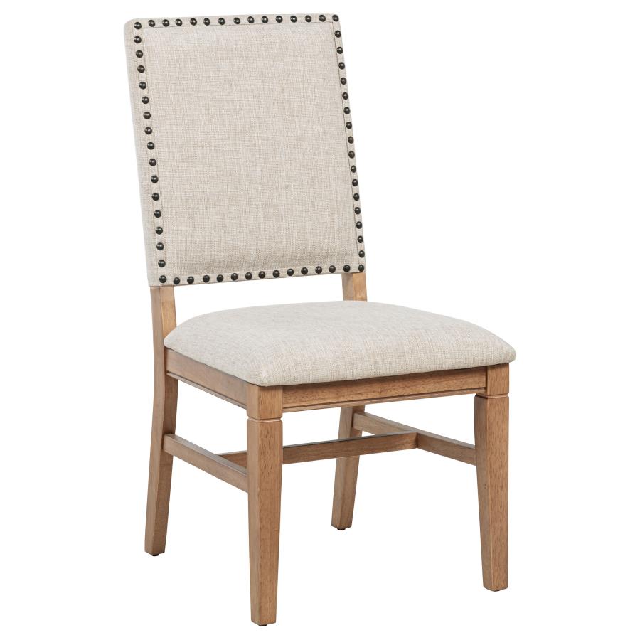 Middleton 6-piece Extension Leaf Dining Set Natural Brown