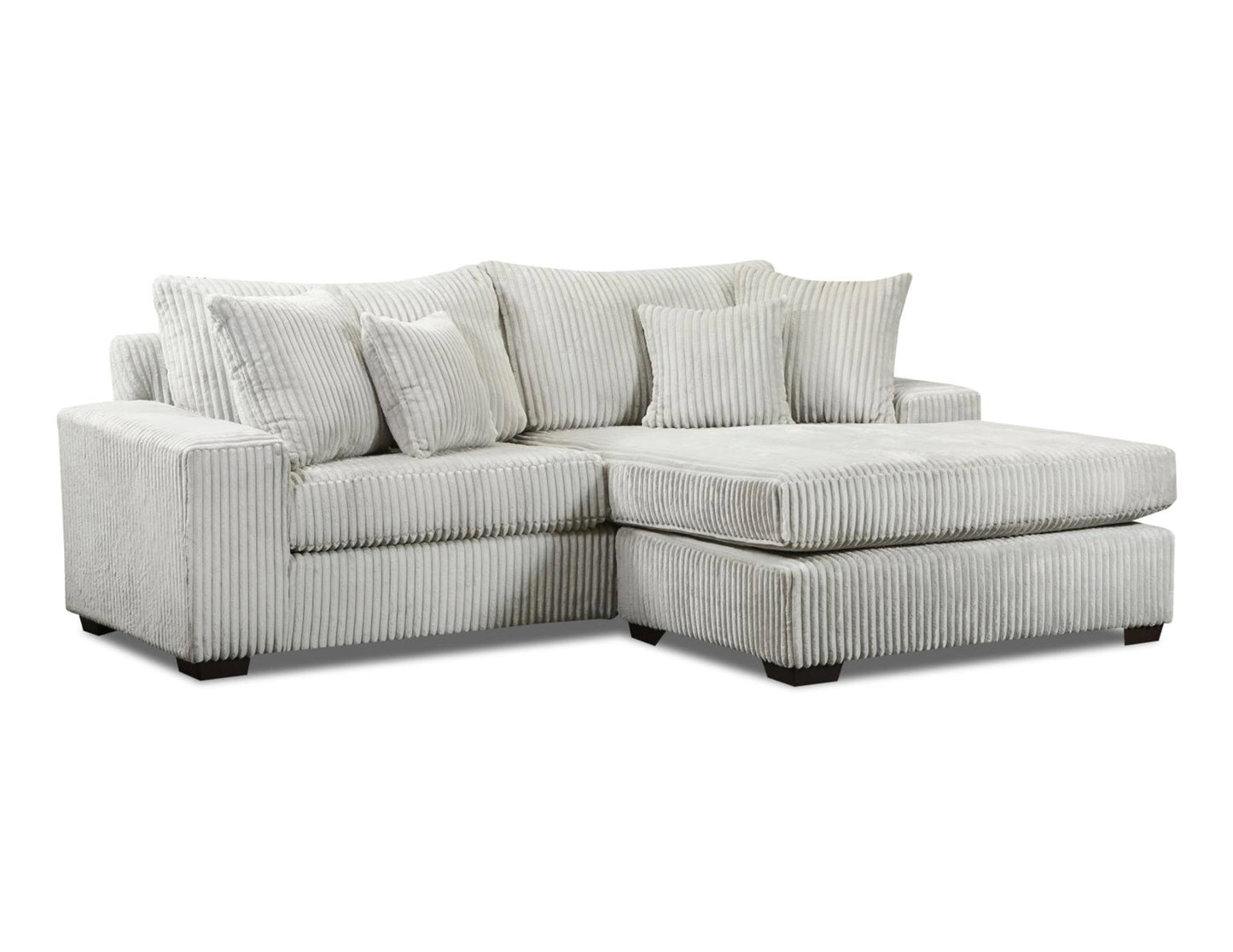 LIBBY LIGHT GRAY 2PC SECTIONAL