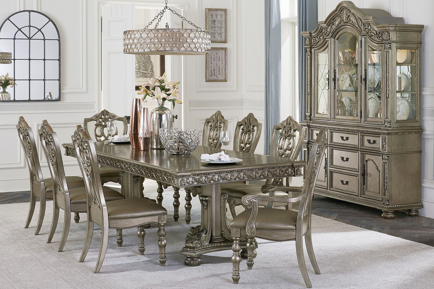 CATALONIA COLLECTION 9 PC DINING SET