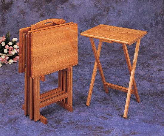 TV TRAY TABLE SET