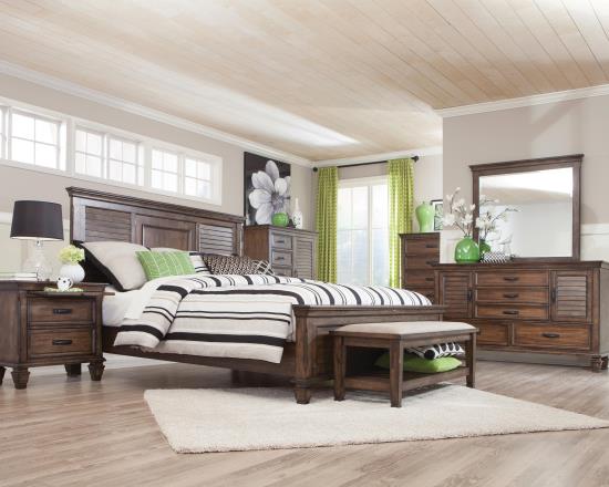 EASTERN KING BED 4 PC SET