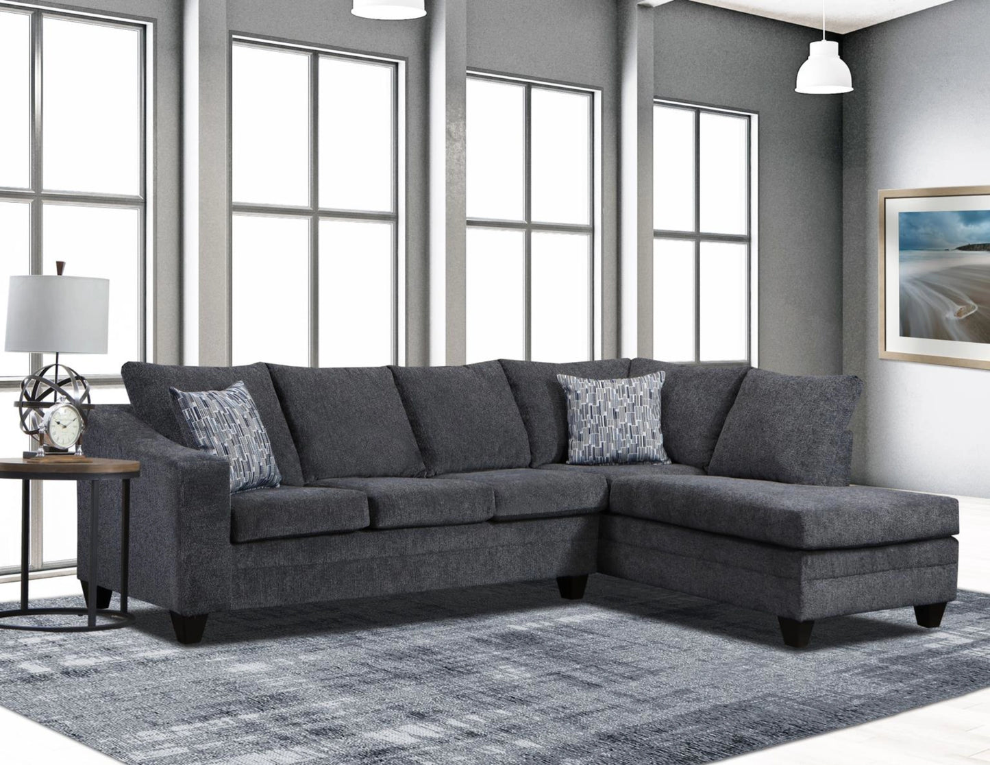 #4750-07 HERSHEY PEBBLE SECTIONAL