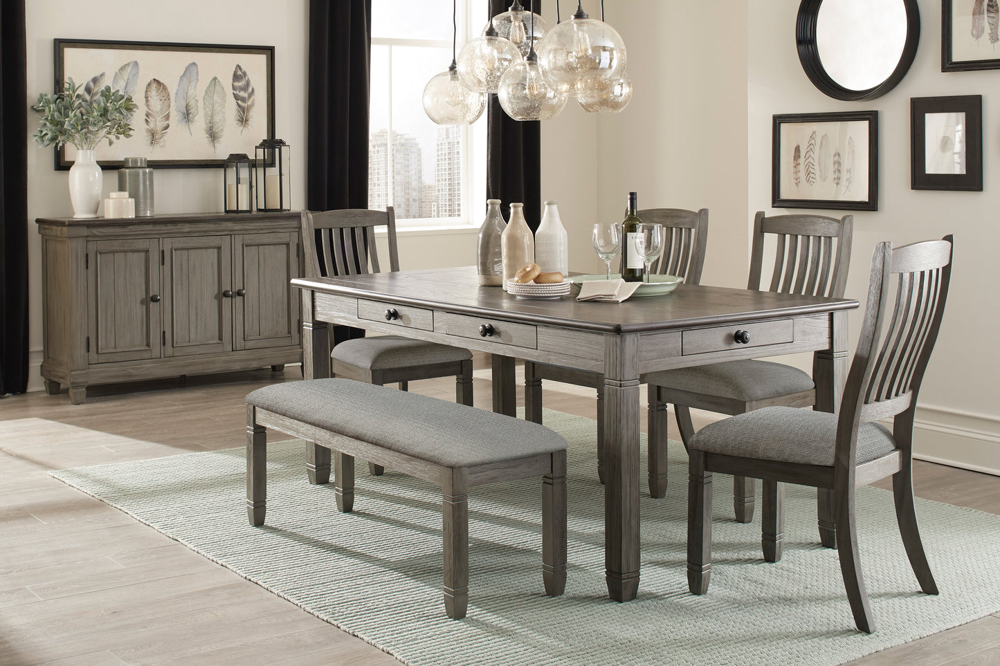 GRANBY COLLECTION 6 PC DINING SET
