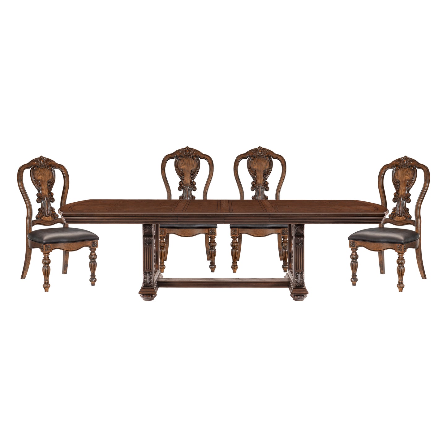 BERGEN COLLECTION 5 PC DINING SET