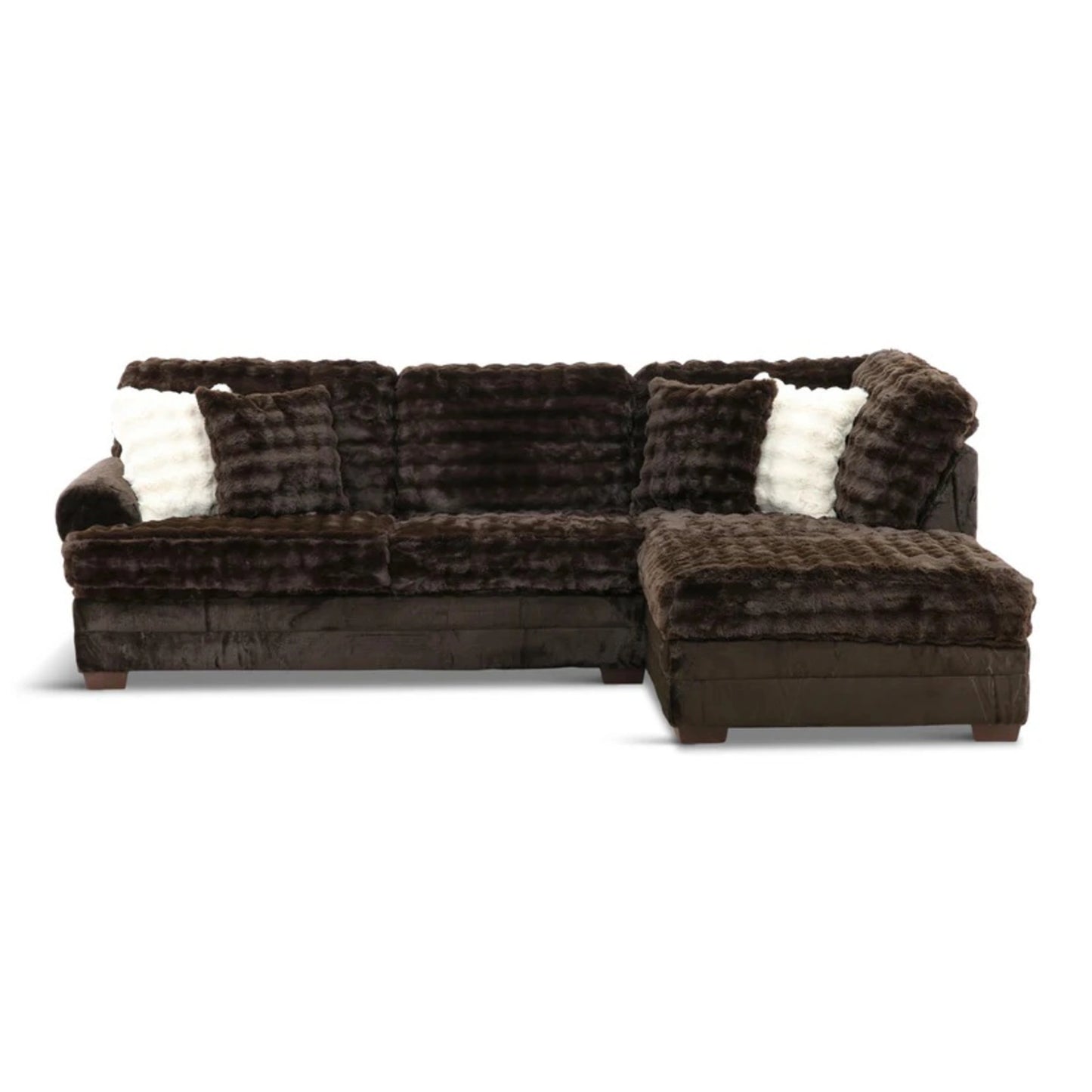 KAMA SECTIONAL BROWN