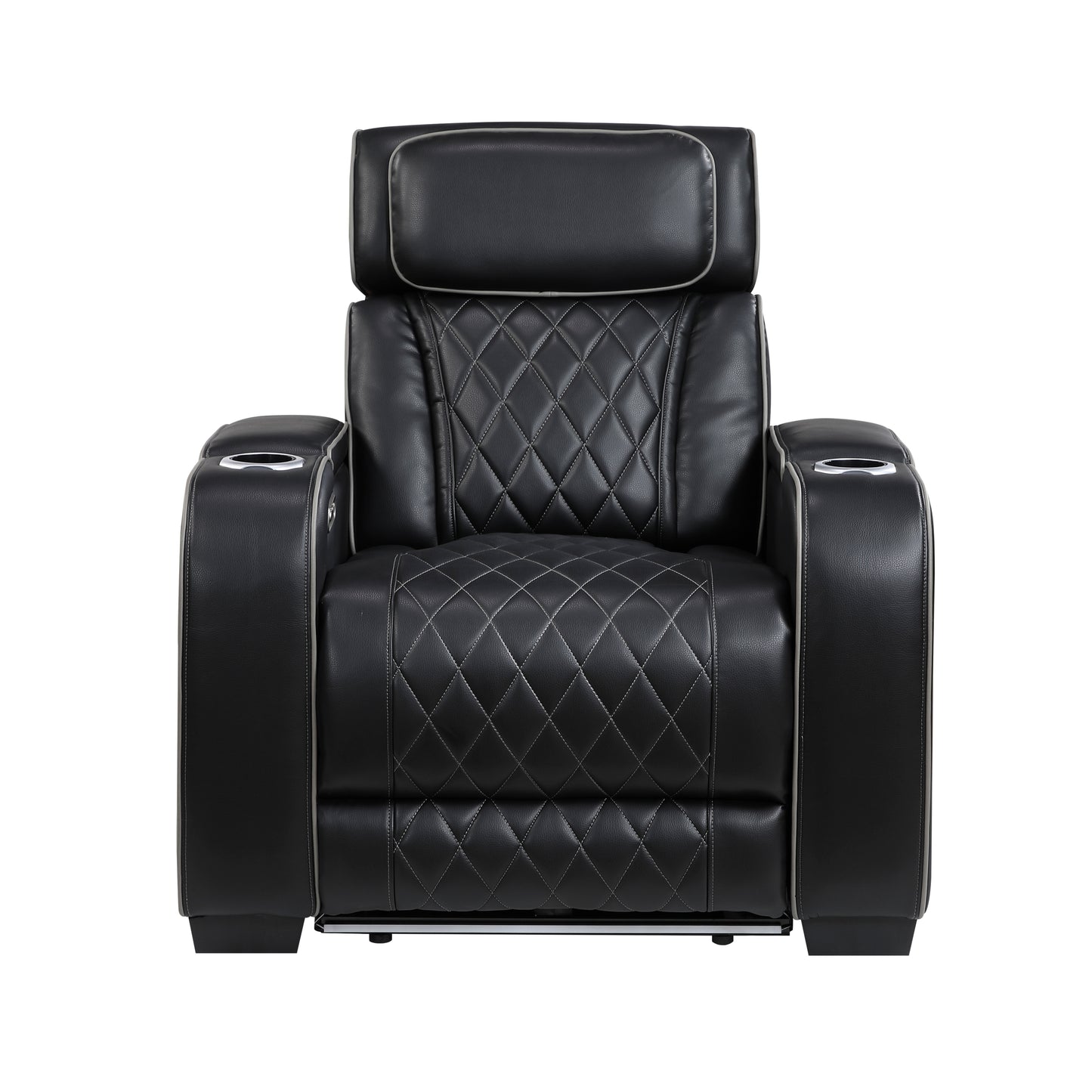 FAIRWAY COLLECTION RECLINING CHAIR BLACK