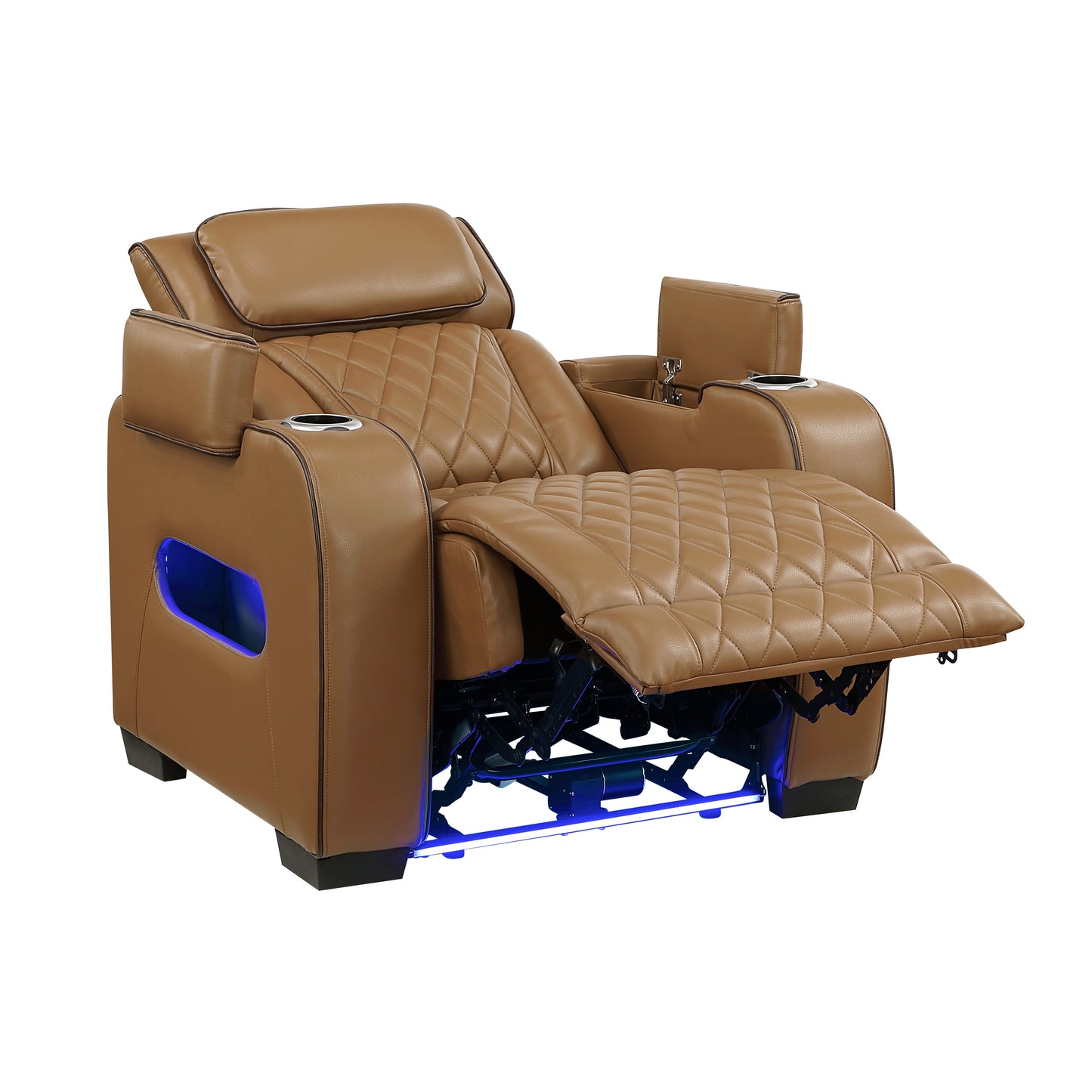 FAIRWAY COLLECTION RECLINING CHAIR BROWN