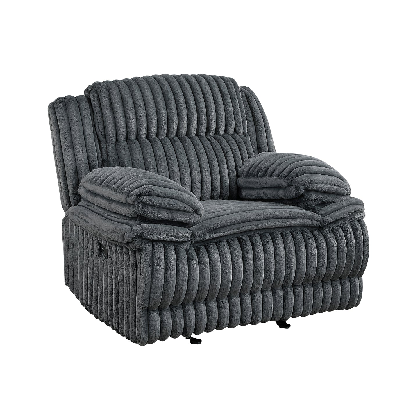 GOODLAND COLLECTION RECLINING CHAIR DARK GRAY