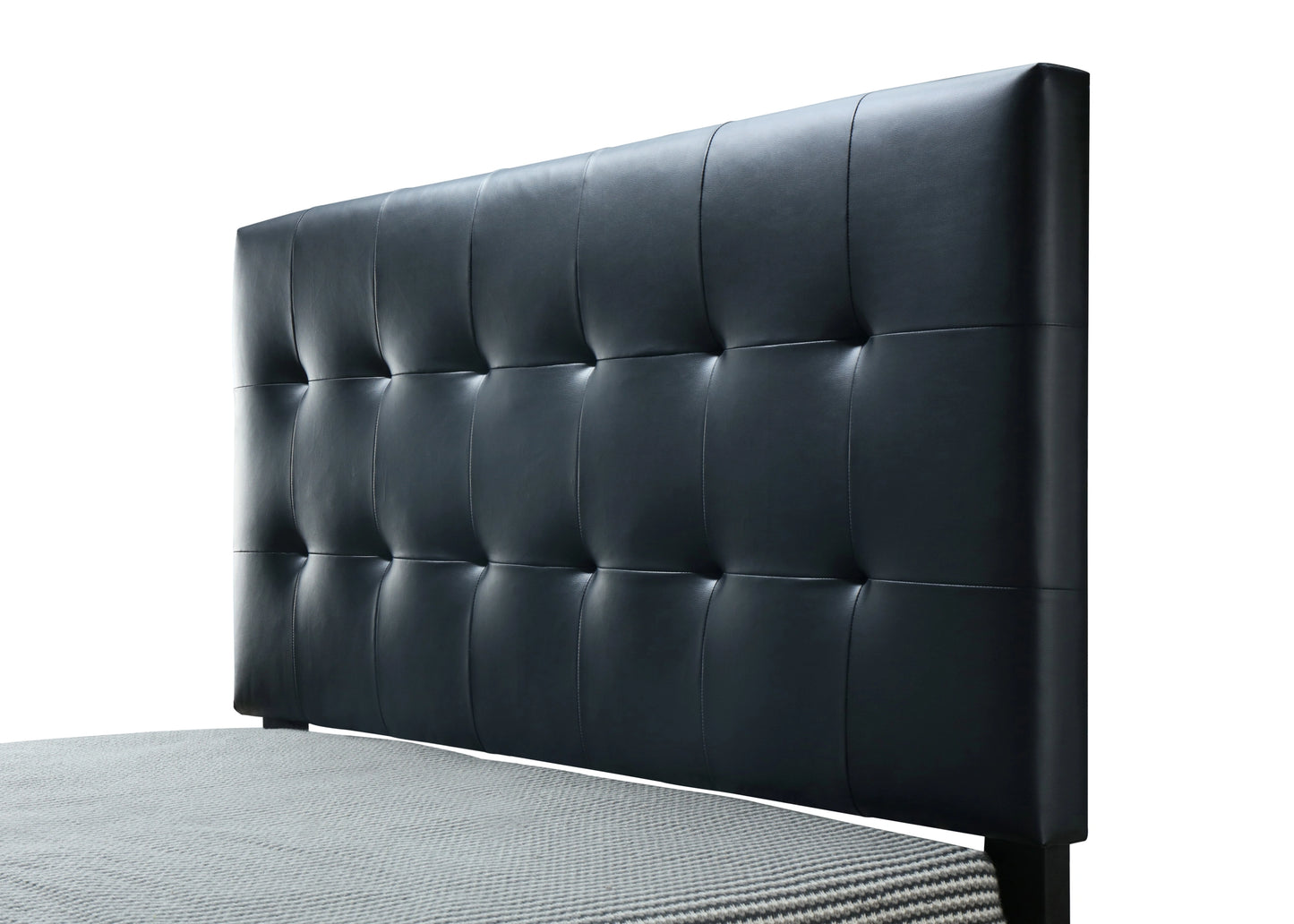 FULL PATRICK BLACK BED FRAME 57" HB