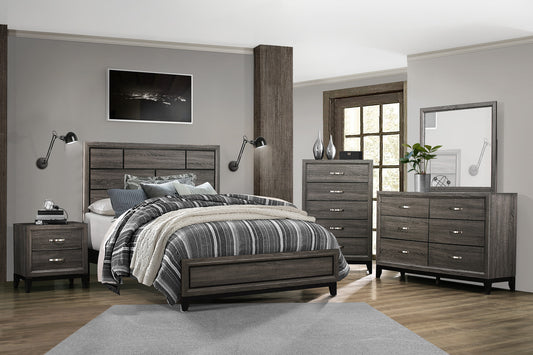 DAVI COLLECTION FULL 4PC BEDROOM SET (B,D,M,N)