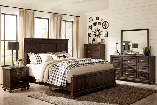 CARDANO COLLECTION QUEEN 4PC BEDROOM SET (B,D,M,N)