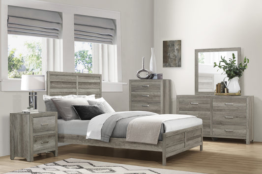 MANDAN COLLECTION FULL 4 PC BEDROOM SET (B,D,M,N)