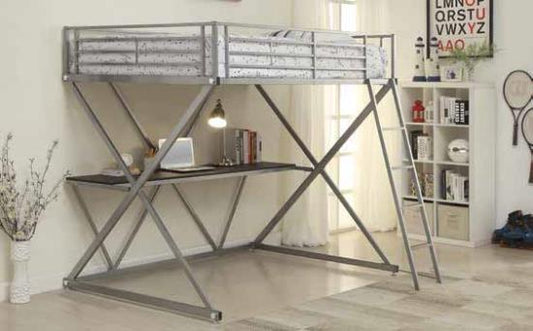TWIN WORKSTATION LOFT BED