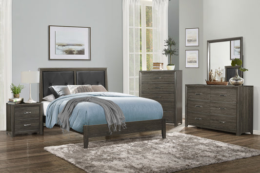 EDINA COLLECTION FULL 4PC BEDROOM SET (B,D,M,N)