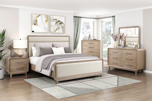 WILSHIRE COLLECTION KING 4PC BEDROOM SET (B,D,M,N)