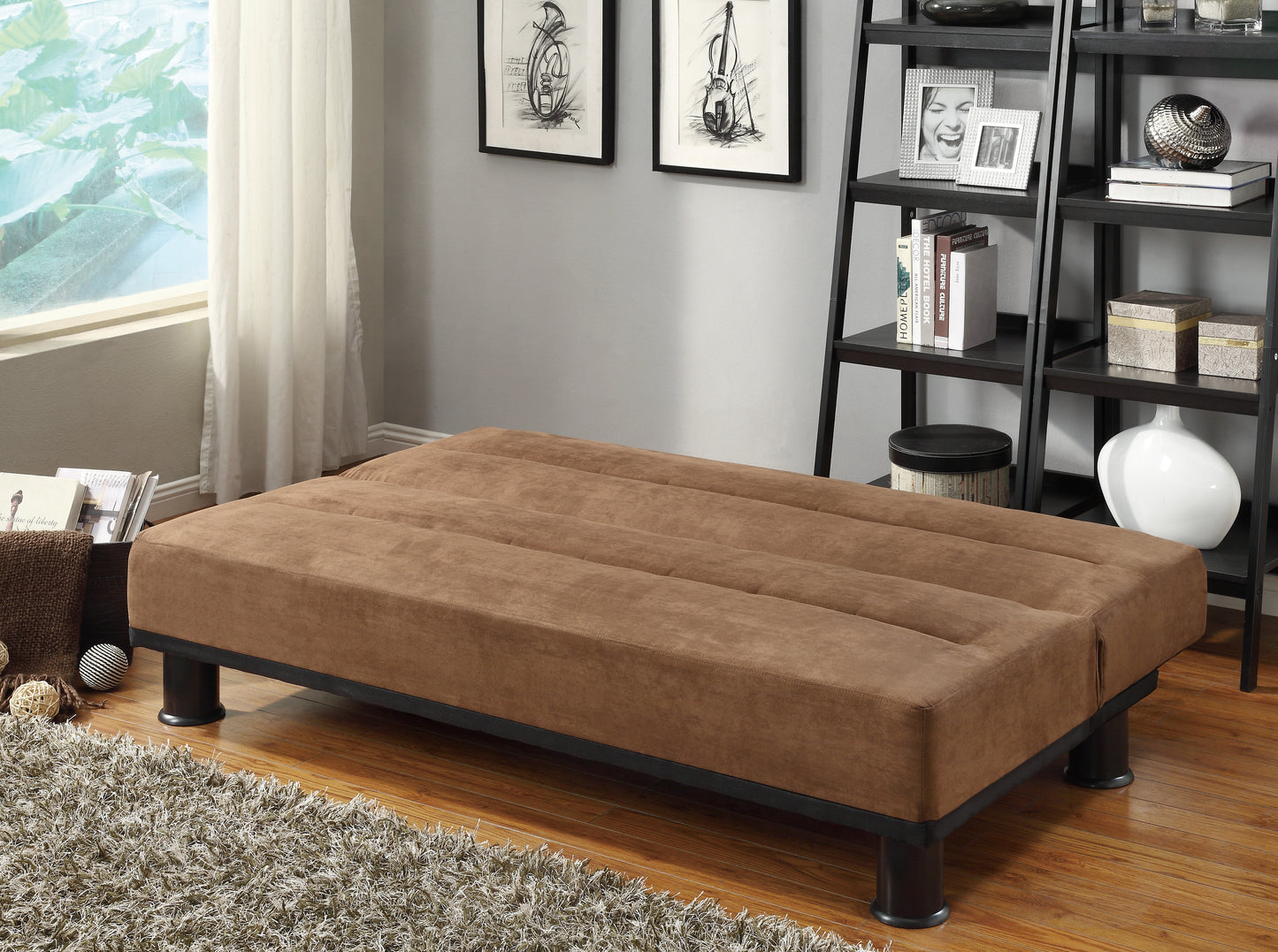 CALLIE COLLECTION ELEGANT LOUNGER BROWN