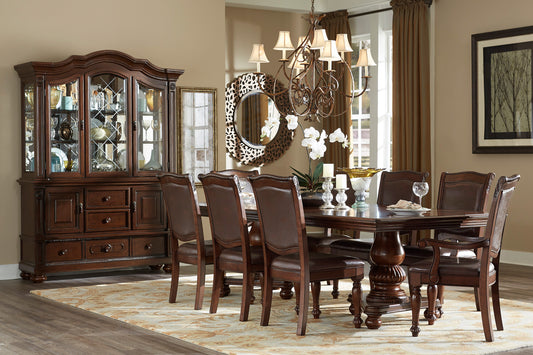 LORDSBURG COLLECTION 9 PC DINING SET