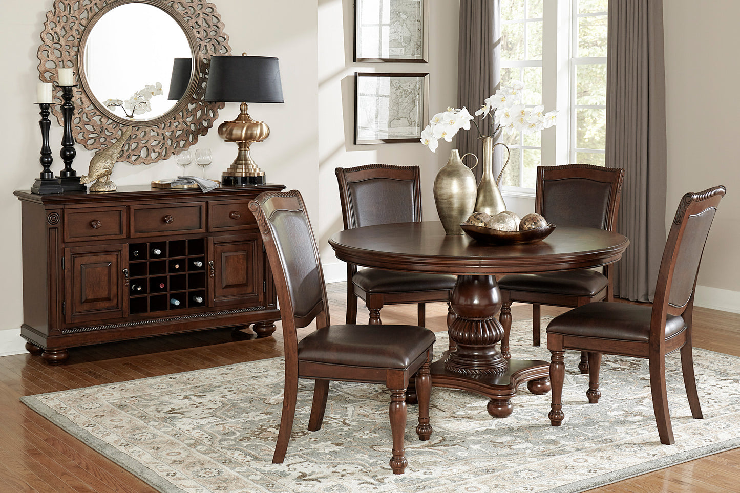 LORDSBURG COLLECTION 5 PC DINING SET