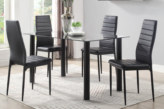 FLORIAN COLLECTION 5 PC DINING SET