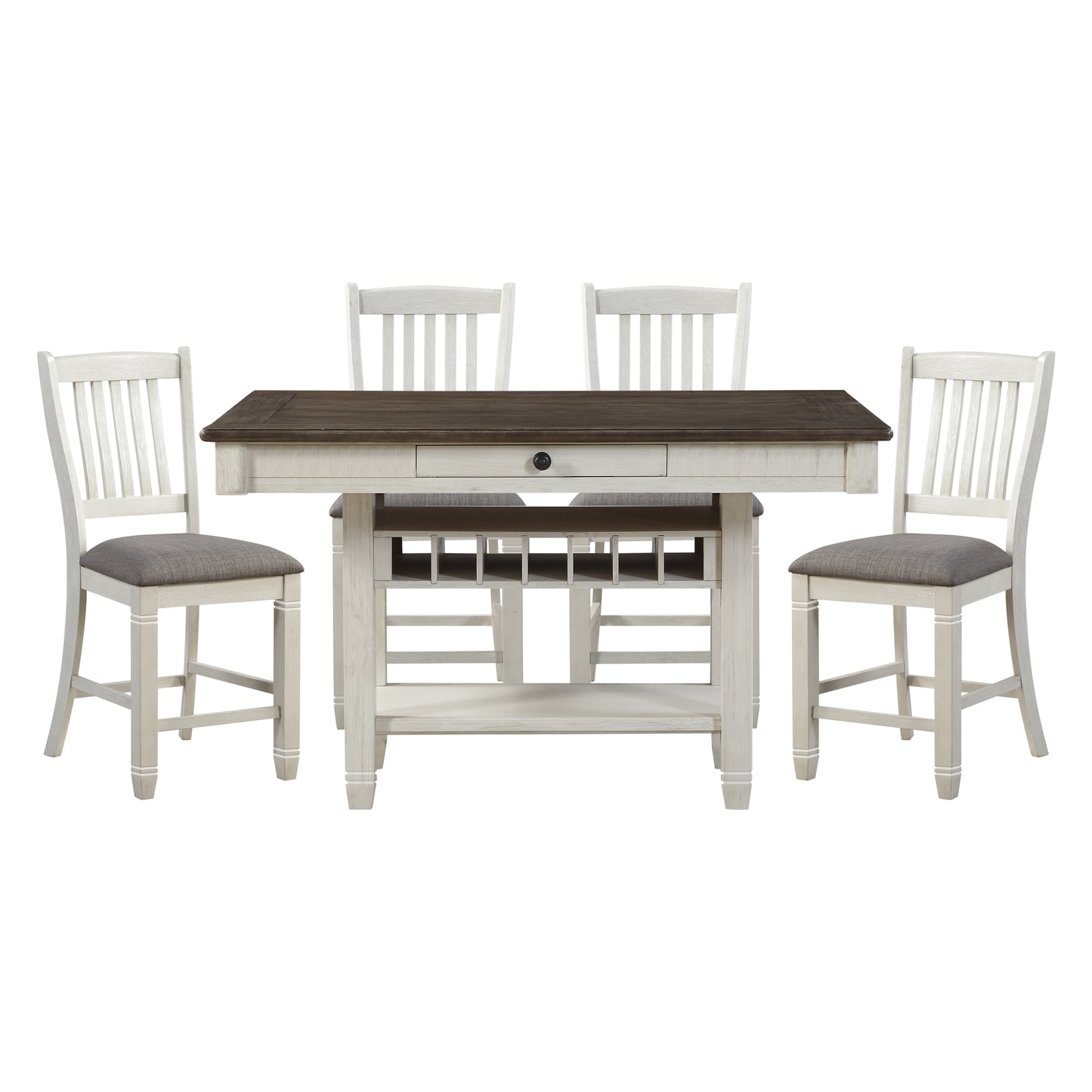 GRANBY COLLECTION 5 PC COUNTER HEIGHT DINING SET