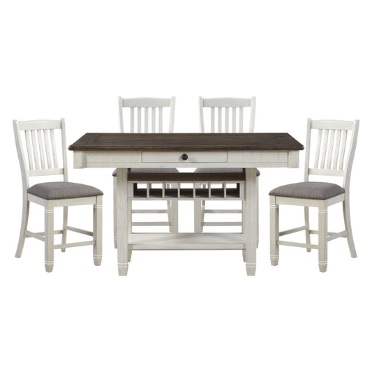 GRANBY COLLECTION 5 PC COUNTER HEIGHT DINING SET