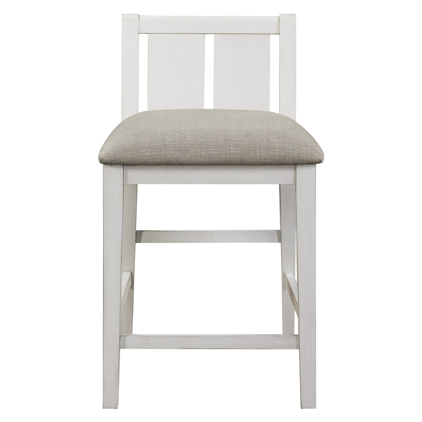 DAYE COLLECTION 3PC COUNTER HEIGHT DINING SET WHITE WITH USB