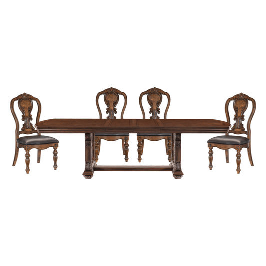 BERGEN COLLECTION 5 PC DINING SET