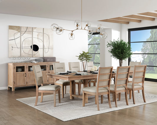 ABERDEEN COLLECTION 9 PC DINING SET