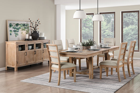 ABERDEEN COLLECTION 7 PC DINING SET