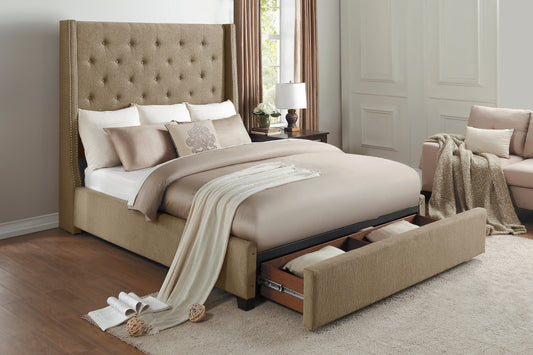 Fairborn Collection Queen Platform Bed with Storage