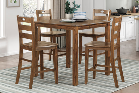 STOWE COLLECTION 5 PC COUNTER HEIGHT DINING SET