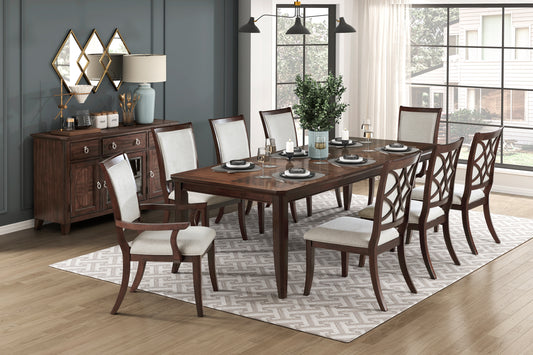 CLAYMONT COLLECTION 9PC DINING SET