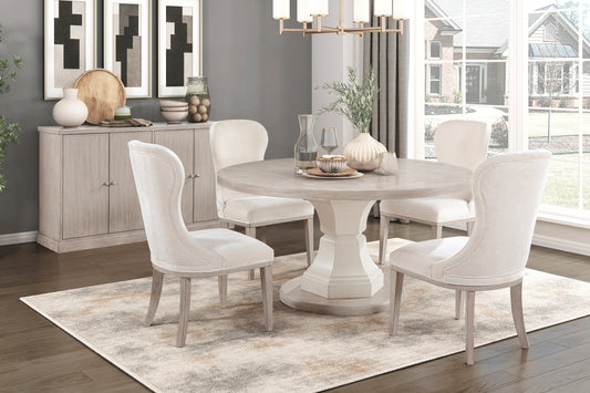 LOFTON COLLECTION 5PC ROUND DINING SET