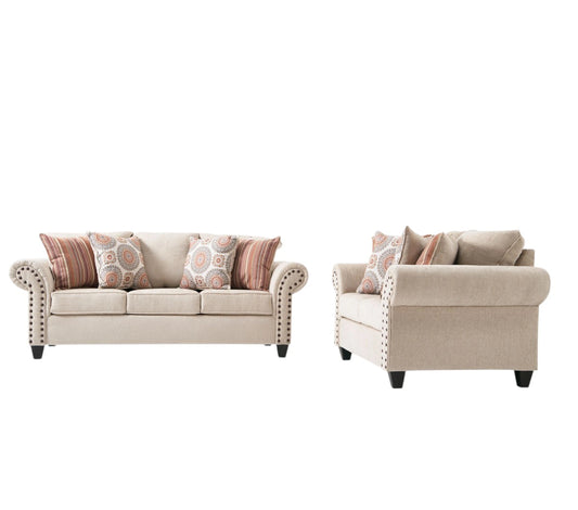 8035 Sofa and Loveseat