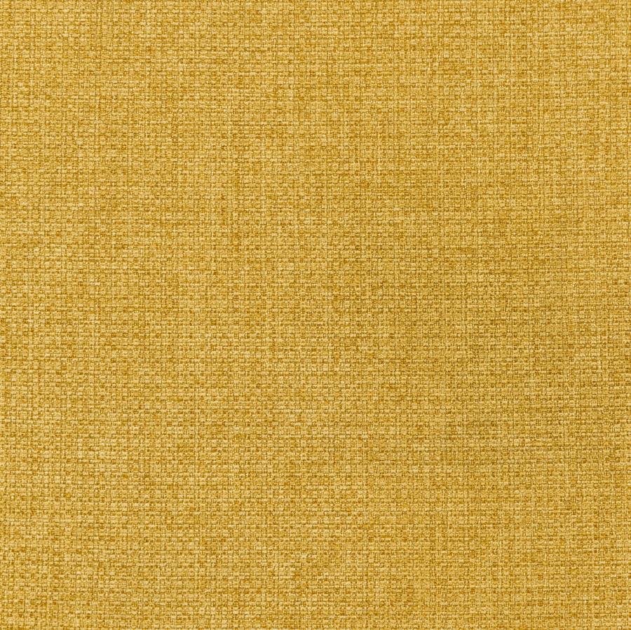 Leon Upholstered Barrel Accent Swivel Chair Mustard Yellow