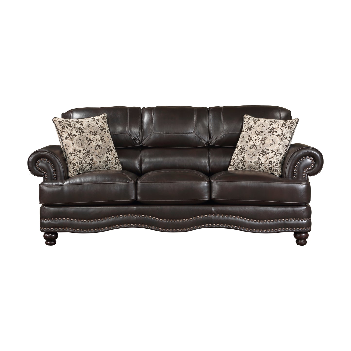 MILFORD COLLECTION BROWN SOFA