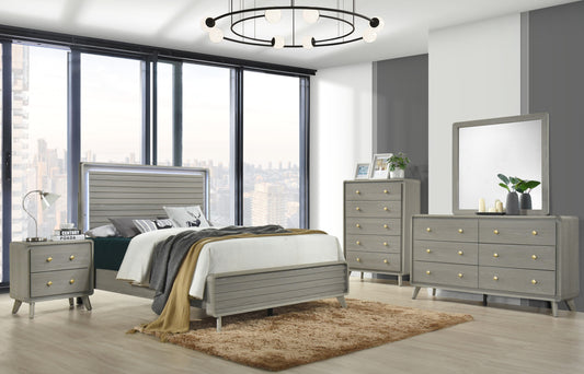 LOWNDES COLLECTION KING 4 PC BEDROOM SET (B,D,M,N)