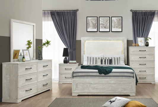 MCDUFFIE COLLECTION KING 4 PC BEDROOM SET (B,D,M,N)