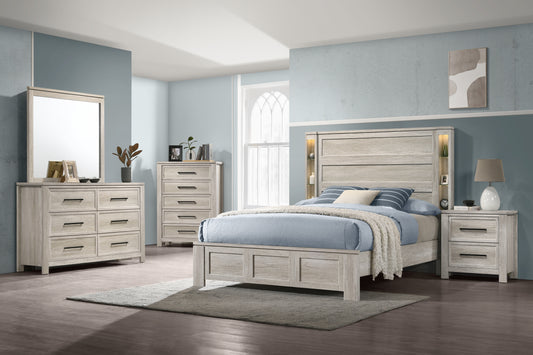 CLARKE COLLECTION KING 4PC BEDROOM SET (B,D,M,N)