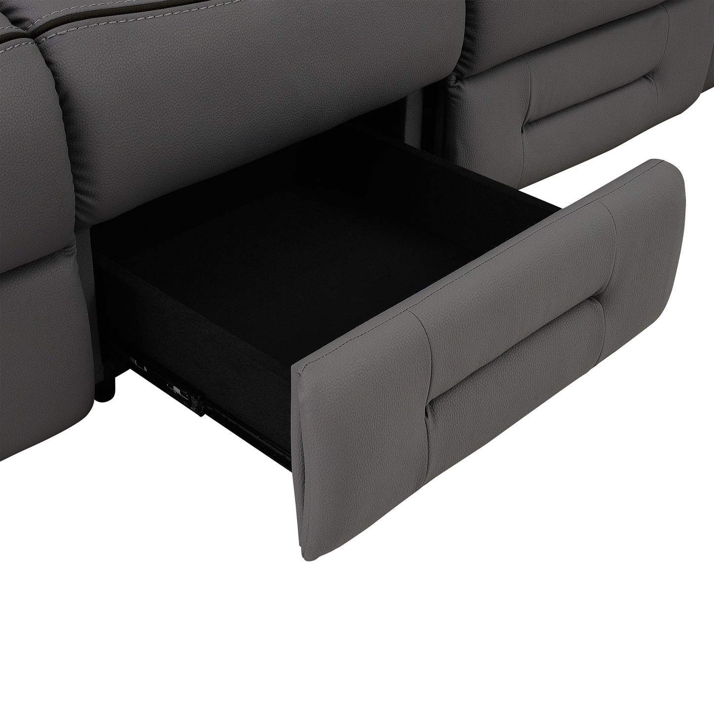 APOLLO COLLECTION POWER RECLINING SOFA SET GRAY