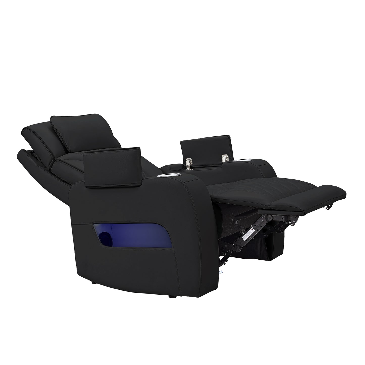 RITZY COLLECTION POWER RECLINING CHAIR BLACK