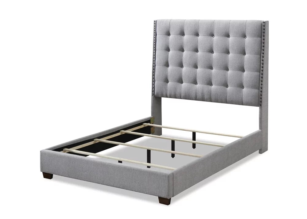 #7205Q-21 QN REGENCY GRAY BED FRAME 66" HB